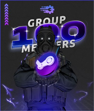 100x Steam Group Members