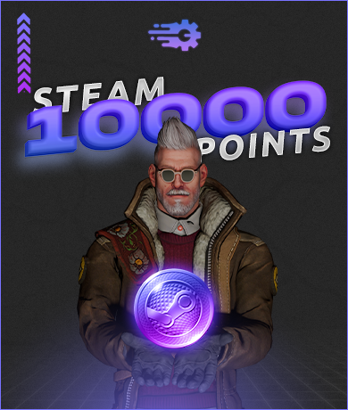 10000x Steam Points