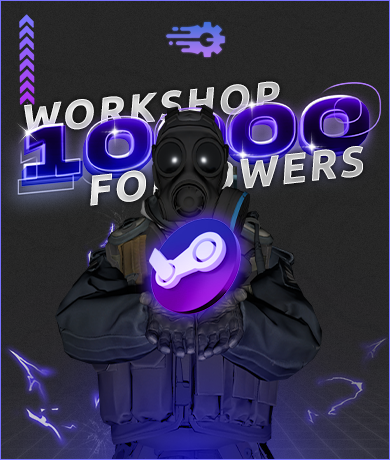 10000x Steam Workshop Followers