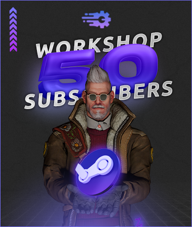 50x Steam Workshop Subscribers