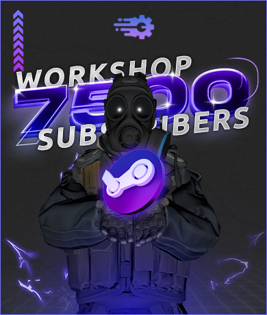 7500x Steam Workshop Subscribers